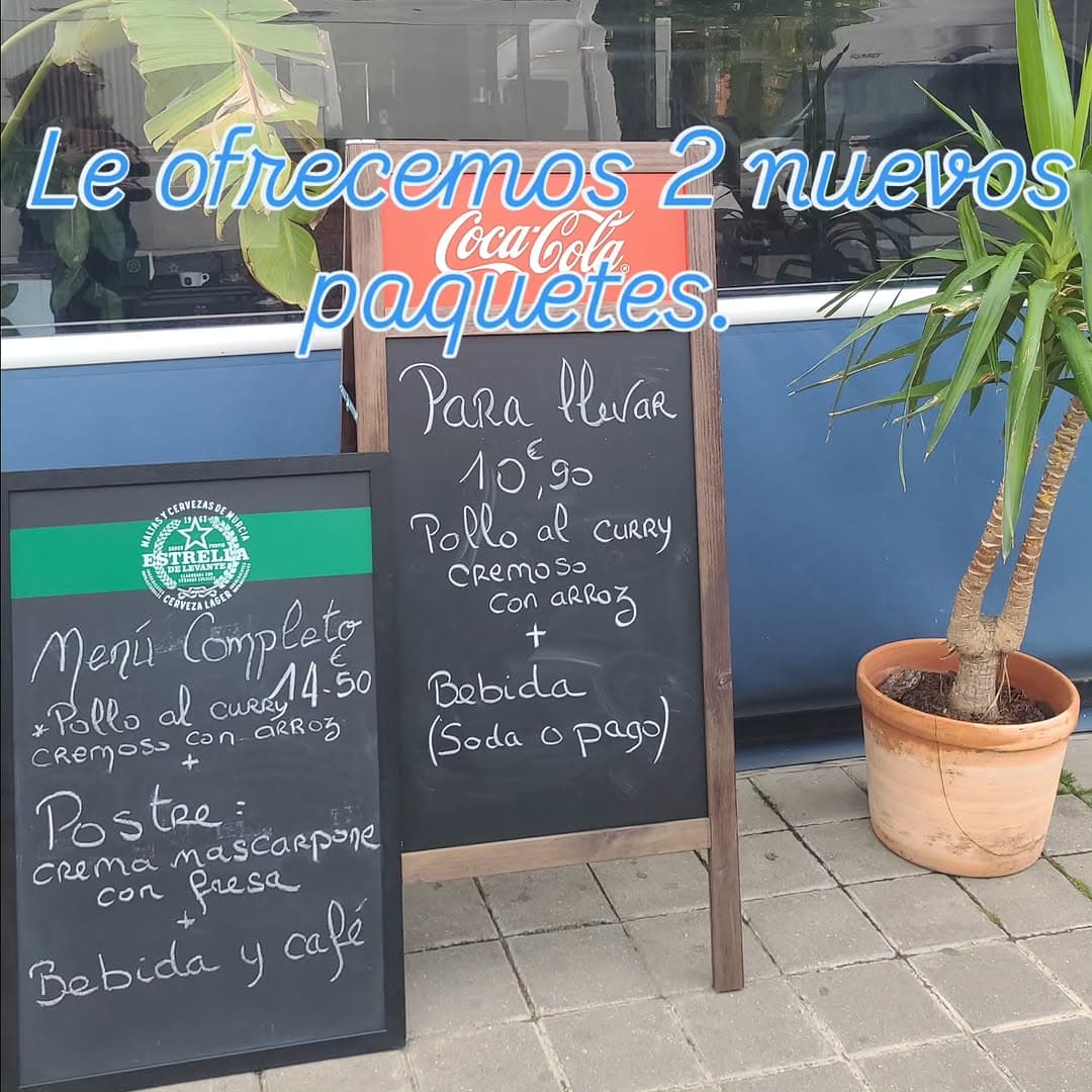 Post reciente de Lunzar Bar con ofertas de menú