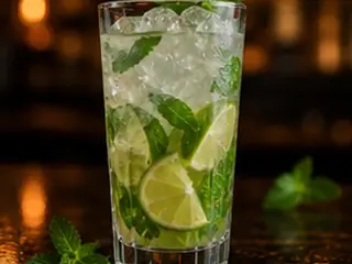 Con Mule (naranja o manzana) / con tónica en la carta de Lunzar Bar Alicante