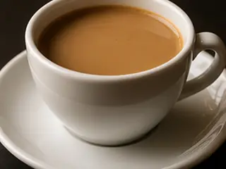 Café con Leche en la carta de Lunzar Bar Alicante