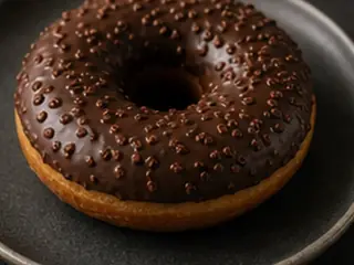 Donut Chocolate en la carta de Lunzar Bar Alicante