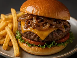 Burguer Lunzar en la carta de Lunzar Bar Alicante