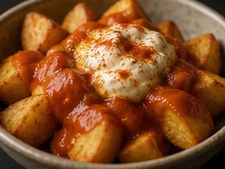 Patatas bravas en la carta de Lunzar Bar Alicante