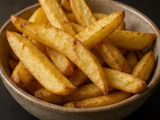 Patatas Fritas Caseras en la carta de Lunzar Bar Alicante